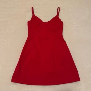 Princess Polly Cherry Red Mini Dress